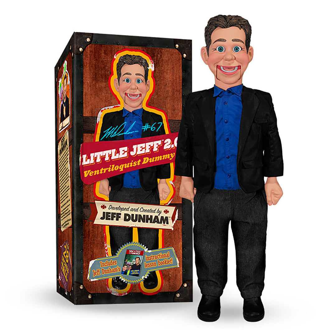 Little Jeff 2.0 Ventriloquist Dummy (Signed - Only 100 Available!)